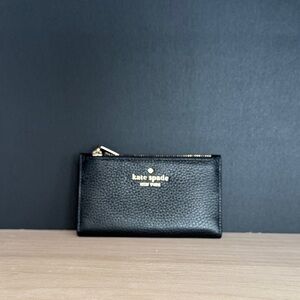 Kate Spade Black Textured Pouch